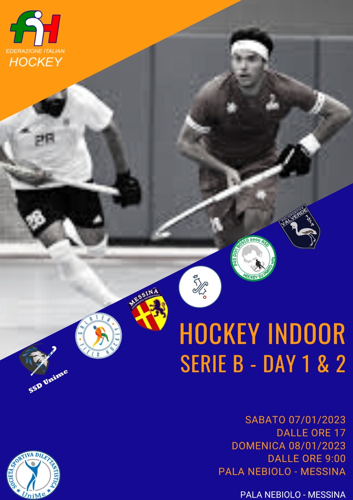 Hockey indoor – Per la SSD UniMe un ricco weekend di hockey indoor al PalaNebiolo
